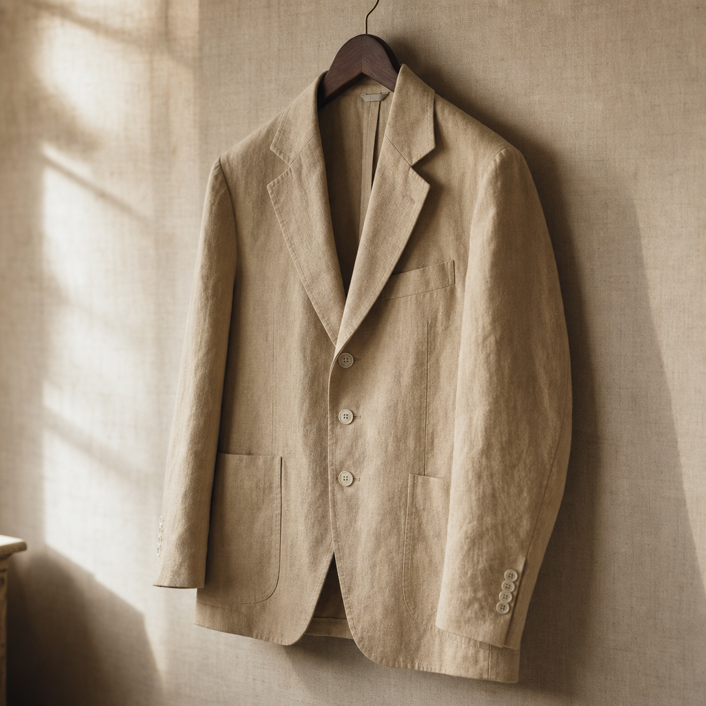 The Riviera Linen Jacket — alt