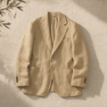 The Riviera Linen Jacket — hero